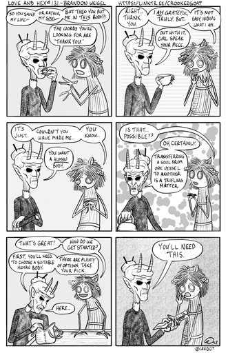 Page 131 from Love and Hex. Full transcript at http://crookedgoat.ca